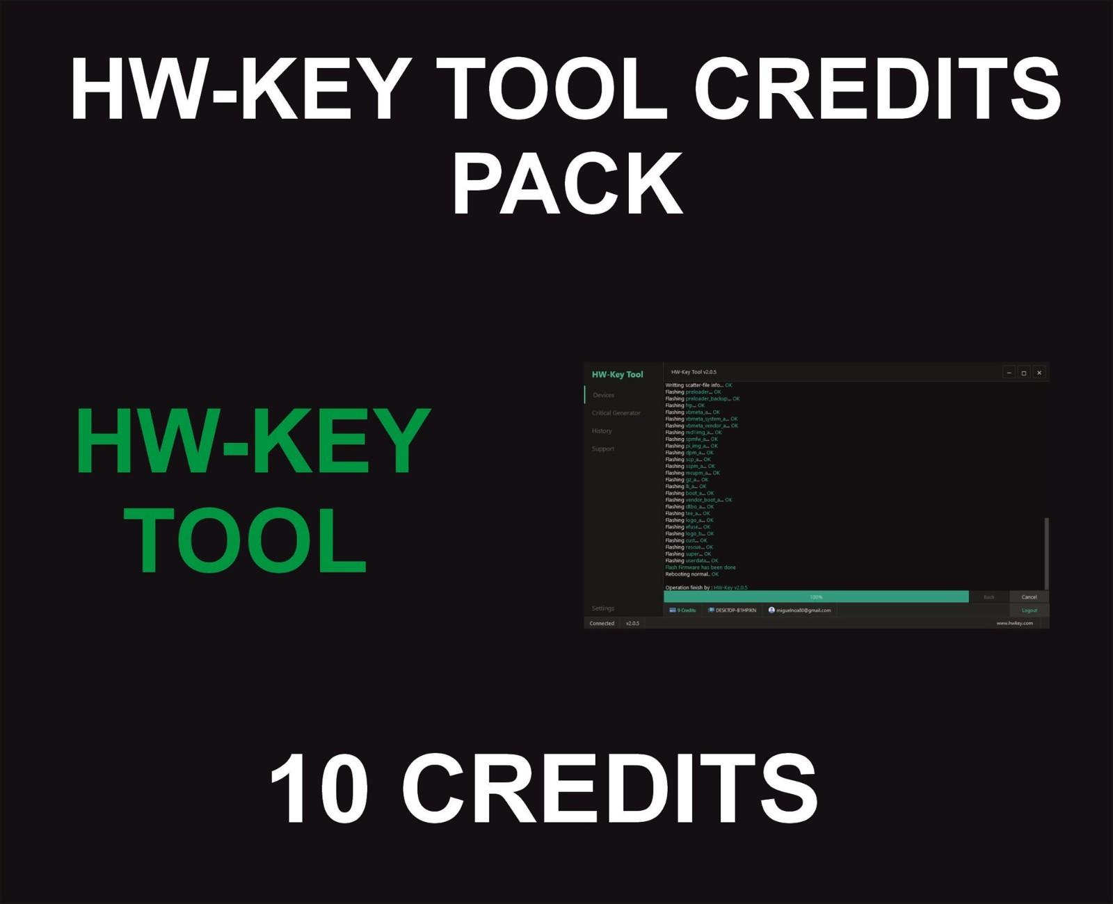 #4009 HW-Key Tool (Credits for Existing User) Xiaomi Repair / QC/ MTK/ FDL / FRP / EFS