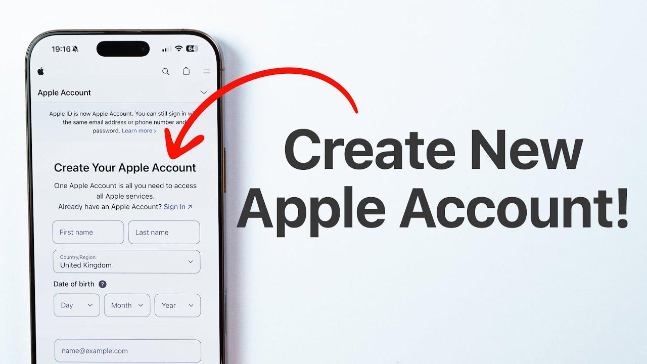 Apple Id Create