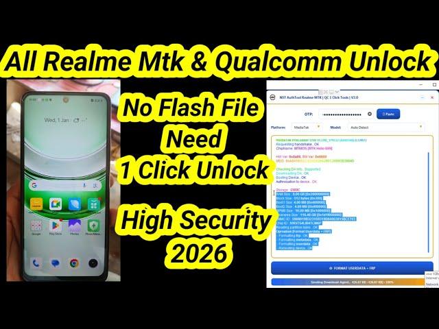 (RST) Realme Service Tool Qc+Mtk One Click OTP