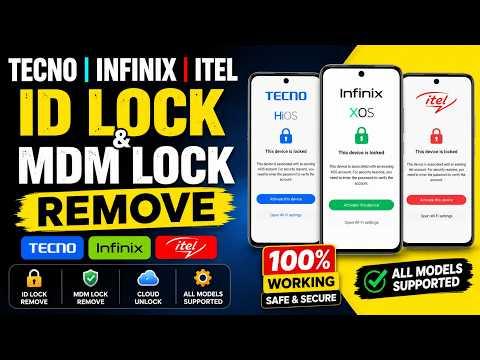 Tecno iTel Infinix ID Unlock Service  