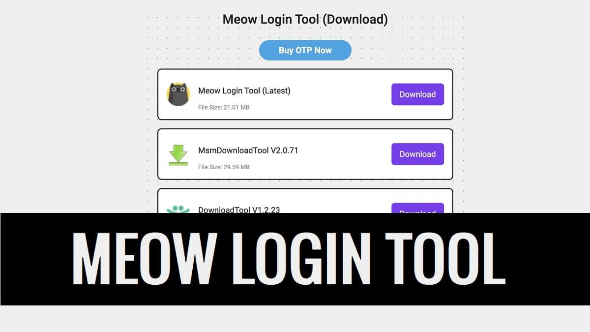 #84 Meow Tool Realme (Flashing + Reset Frp + Format) Auth Account 24/7 INSTANT Account For You [RealMe Login Tool OTP (Realme Rcsm Flashing)] ( No Refund any issue)