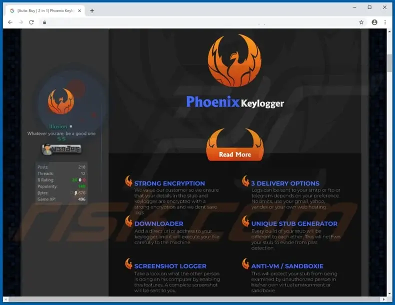 Phoenix Key - 1 Month